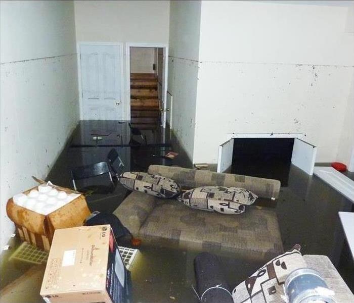 Water damage in an oviedo home